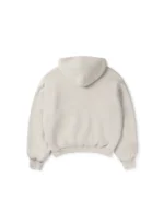 Velour Garments 1000 GSM Ecru Double Hoodie (2)