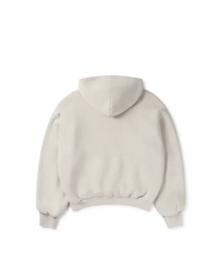 Velour Garments 1000 GSM Ecru Double Hoodie (2)
