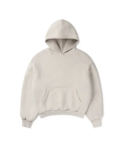 Velour Garments 1000 GSM Ecru Double Hoodie (3)