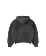 Velour Garments 1000 GSM Vintage Black Double Hoodie (1)