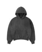 Velour Garments 1000 GSM Vintage Black Double Hoodie (2)