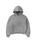 Velour Garments 1000 GSM Vintage Gray Double Hoodie (3)