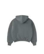 Velour Garments 1000 Gsm Iron Gray Double Hoodie (2)