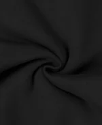 Velour Garments 1000 Gsm Jet Black Double Hoodie (1)