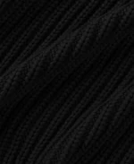 Velour Garments 3 Gauge Jet Black Knit (1)