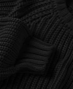 Velour Garments 3 Gauge Jet Black Knit (2)
