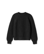 Velour Garments 3 Gauge Jet Black Knit (4)