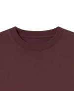 Velour Garments 300 GSM Burgundy T Shirt (1)