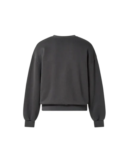 Velour Garments 450 GSM Anthracite Crewneck (3)
