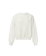 Velour Garments 450 GSM Bone White Crewneck (3)