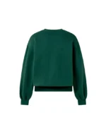 Velour Garments 450 GSM British Racing Green Crewneck (2)
