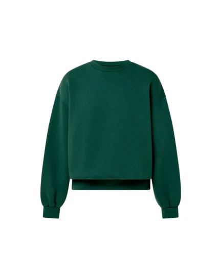Velour Garments 450 GSM British Racing Green Crewneck (3)