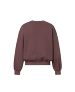 Velour Garments 450 GSM Burgundy Crewneck (2)