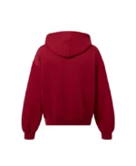 Velour Garments 450 GSM Dark Red Zipper (3)