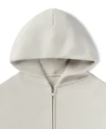 Velour Garments 450 GSM Ecru Zipper (2)