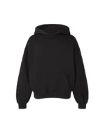 Velour Garments 450 GSM Jet Black Hoodie (5)