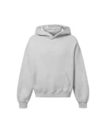Velour Garments 450 GSM Light Heather Gray Hoodie (4)