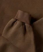 Velour Garments 450 GSM Mocha Brown Hoodie (1)