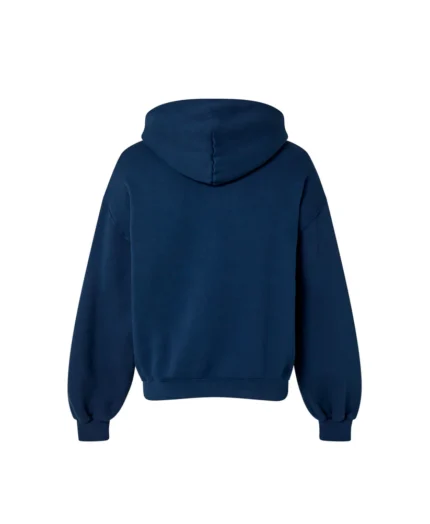 Velour Garments 450 GSM Navy Blue Hoodie (3)