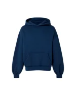 Velour Garments 450 GSM Navy Blue Hoodie (4)