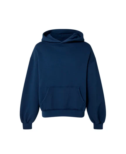 Velour Garments 450 GSM Navy Blue Hoodie (4)