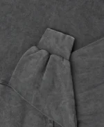 Velour Garments 450 GSM Vintage Black Hoodie (2)