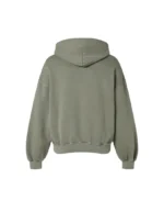 Velour Garments 450 GSM Vintage Olive Hoodie (3)