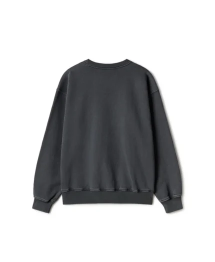 Velour Garments 600 GSM Anthracite Crewneck (3)