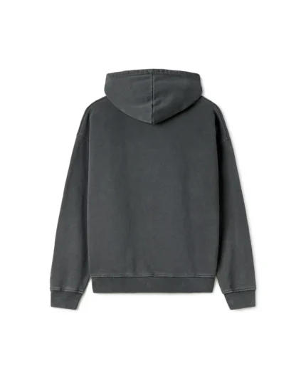 Velour Garments 600 GSM Anthracite Hoodie (3)