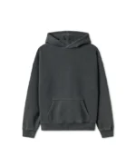Velour Garments 600 GSM Anthracite Hoodie (4)