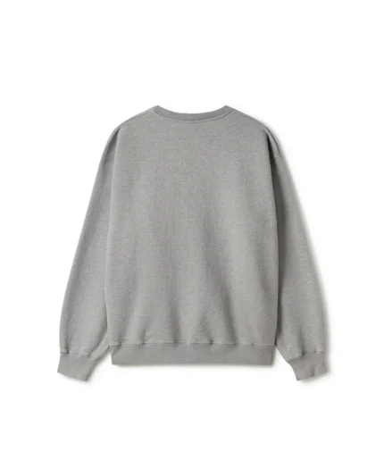 Velour Garments 600 GSM Ash Gray Crewneck (3)