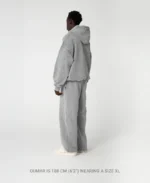 Velour Garments 600 GSM Ash Gray Hoodie (1)