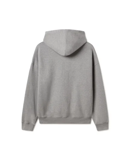 Velour Garments 600 GSM Ash Gray Hoodie (4)