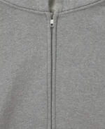 Velour Garments 600 GSM Ash Gray Zipper (3)