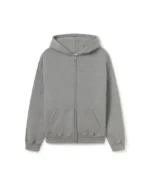 Velour Garments 600 GSM Ash Gray Zipper (5)