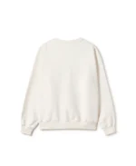 Velour Garments 600 GSM Bone White Crewneck (3)