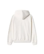 Velour Garments 600 GSM Bone White Hoodie (2)