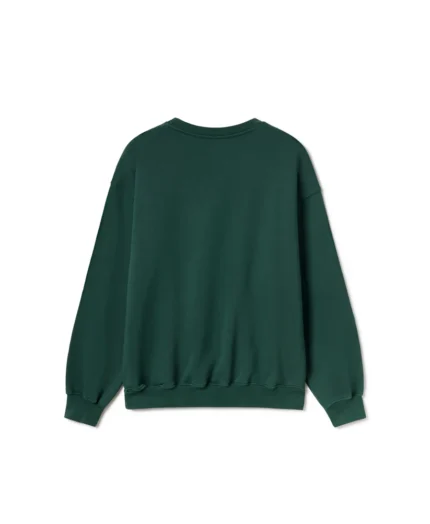Velour Garments 600 GSM British Racing Green Crewneck (3)