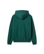 Velour Garments 600 GSM British Racing Green Hoodie (2)