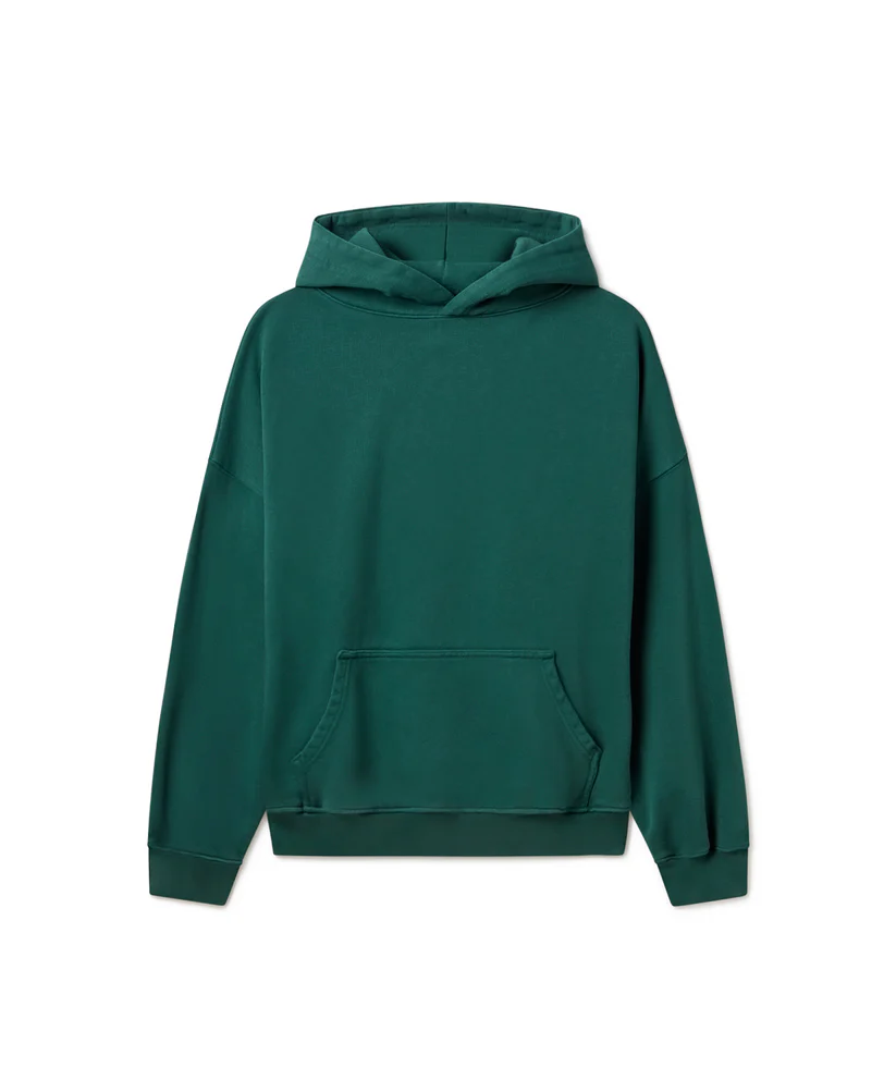Velour Garments 600 GSM British Racing Green Hoodie (3) Velour Garments 600 GSM British Racing Green Hoodie (3)