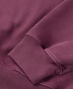 Velour Garments 600 GSM Burgundy Crewneck (1)