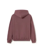 Velour Garments 600 GSM Burgundy Hoodie (2)
