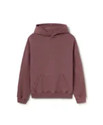 Velour Garments 600 GSM Burgundy Hoodie (3)