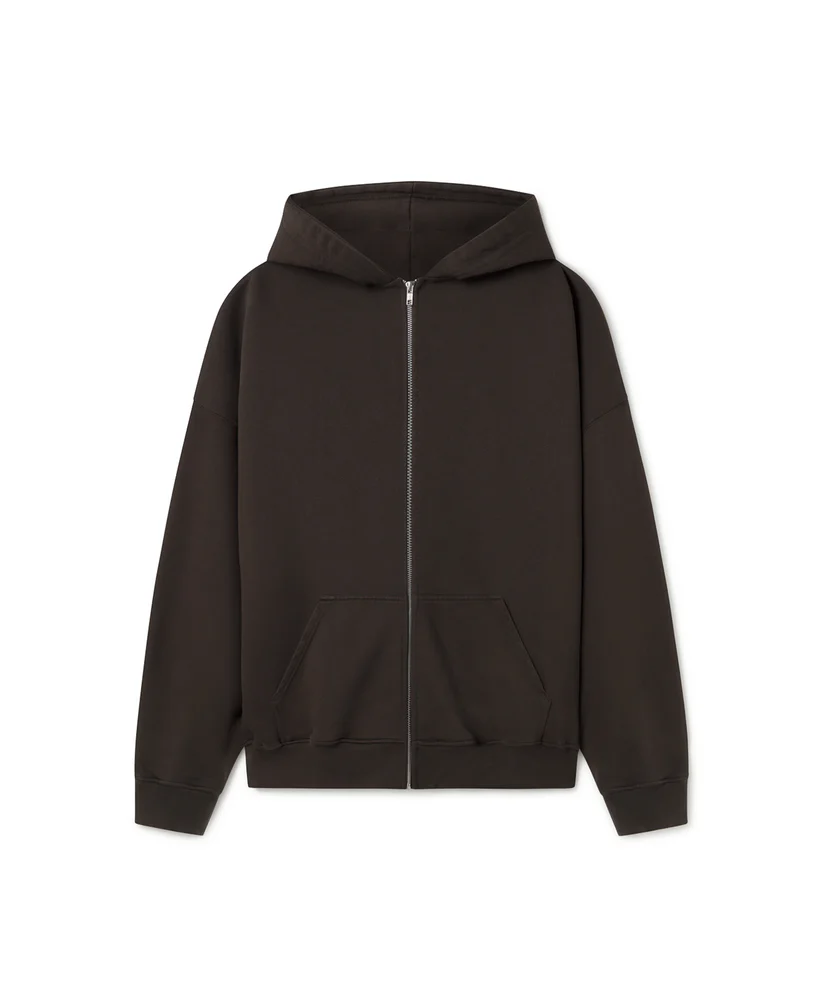 Velour Garments 600 GSM Chocolate Zipper (4) Velour Garments 600 GSM Chocolate Zipper (4)