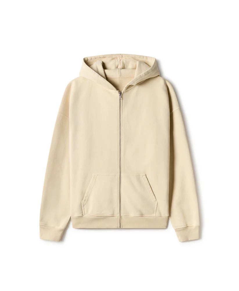 Velour Garments 600 GSM Cloud Cream Zipper (4) Velour Garments 600 GSM Cloud Cream Zipper (4)