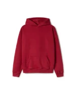 Velour Garments 600 GSM Dark Red Hoodie (3)