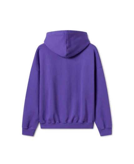Velour Garments 600 GSM Deep Purple Hoodie (2)