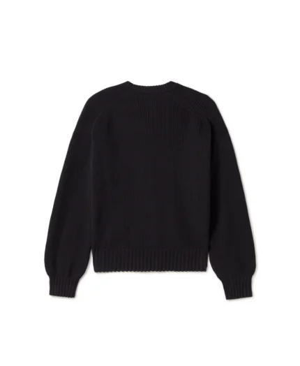 Velour Garments 7 Gauge Jet Black Knit (3)