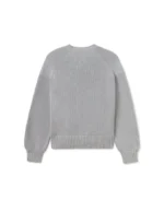 Velour Garments 7 Gauge Light Heather Gray Knit (3)