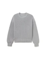Velour Garments 7 Gauge Light Heather Gray Knit (4)